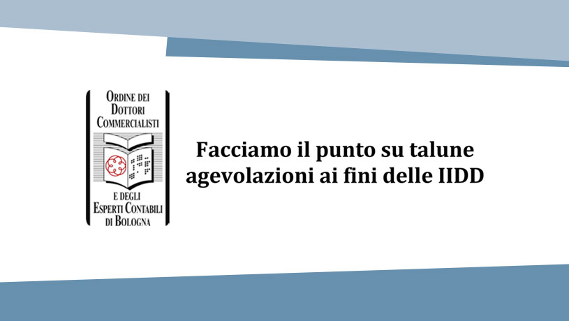 Patent Box: SCOA al convegno sulle agevolazioni per le IIDD